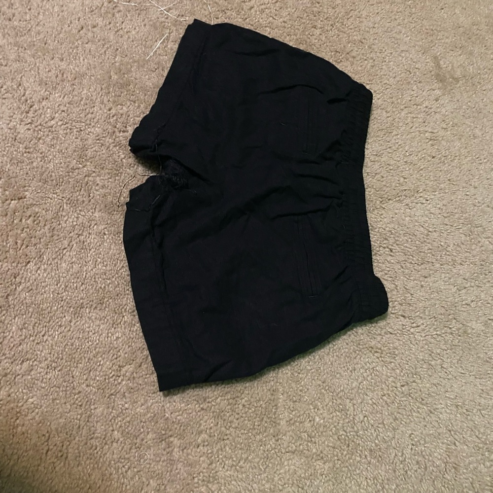 Black shorts